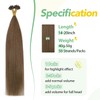 XDhair U Tip Hair Extensions Real Human Hair 50 Strands