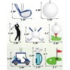Golf Car Air Fresheners Hanging Accessories Slice Scented perfume air