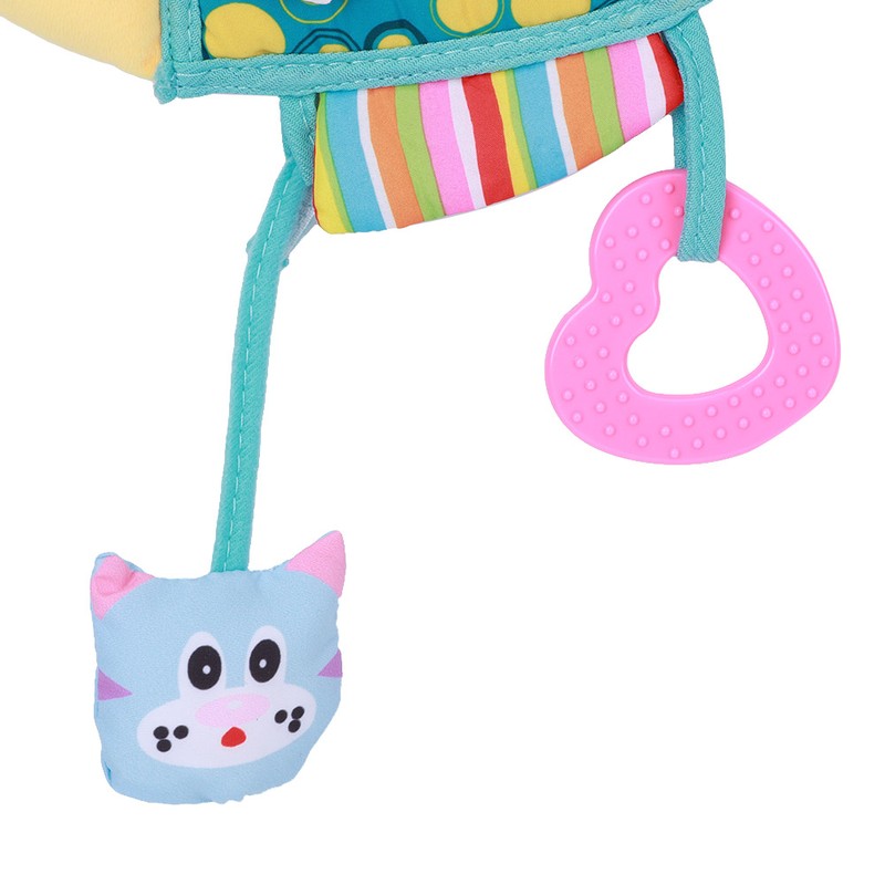 Car Backseat View Mirror Plush Fish Shape Cartoon Pattern Safety