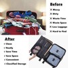 6 Pack Packing Cubes Travel Organizer, With Laundry Pouch, Electronics