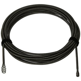 RIDGID 21338 Auto-Spin Replacement Cable, 1/4" x 30'