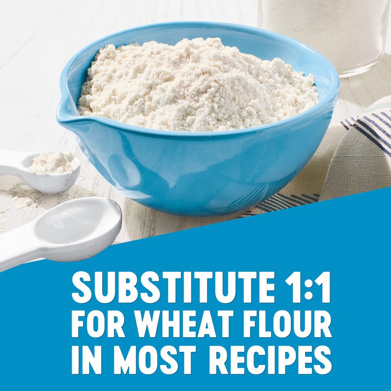 Krusteaz Gluten Free All-Purpose Flour, No Artificial Flavors, Colors, or