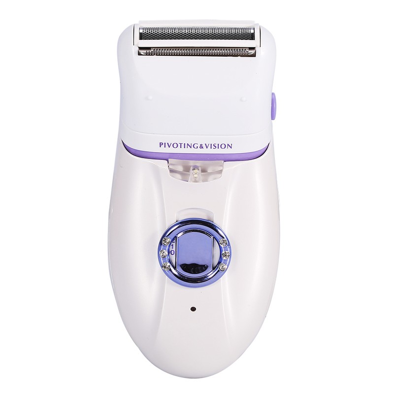 2 in 1 Women Lady Electric Hair Removal Shaver Depilator