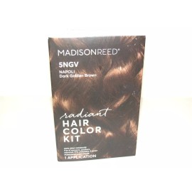 Madison Reed Permanent Radiant Hair Color Kit 5NGV Napoli Dark Golden Brown NIB