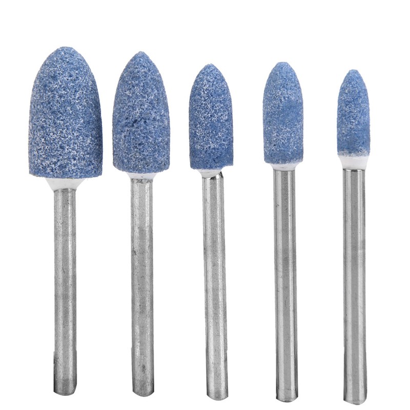 100Pcs Polishing Stone Head Grinding Wheel Burr Bit for Grinder