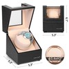 TRIPLE TREE Single Watch Winder Newly Upgraded, with Flexible Plush