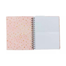 Carolina Pad 3-Sub Notebook, Silver Lining (Think Happy Thoughts; 7” x 8.7”)