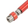 2PCS Front Rear Center Drive Shaft Aluminum Alloy Wear Resistant