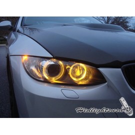 GP Thunder H8 3500K JDM Hyper Golden Yellow Light Bulbs for Fog Light -High Beam - Angel Eyes - Day Time Runing Light