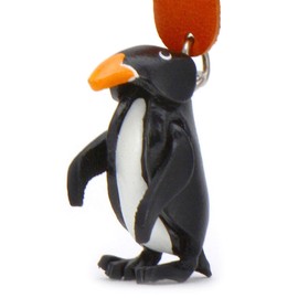 MONKIMAU Leather Keyring Penguin