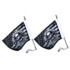 Trunk Lid Flag Pole Mount Kit with Homeland Security Flag