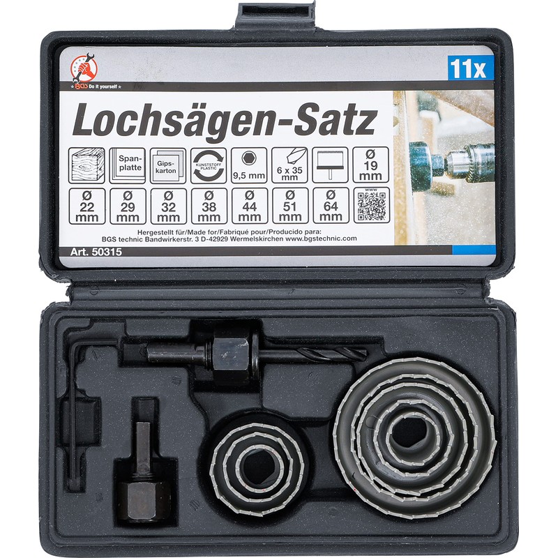 Kraftmann 50315 19 – 64 mm cm Diameter Hole Saw