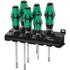 Wera - 5105650001 Kraftform Plus 334/6 Screwdriver Set with Rack
