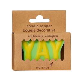 Papyrus Birthday Candle Topper, Yay (1-Count)