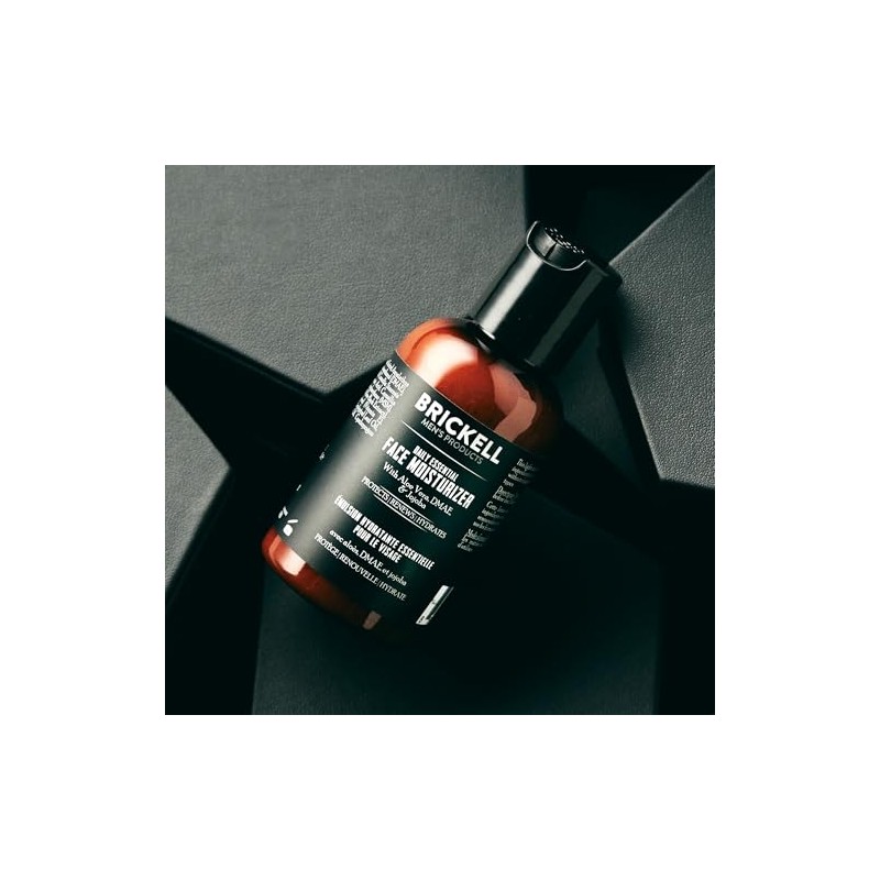 Brickell Men's Products Daily Essential Face Moisturizer, 2 Ounce