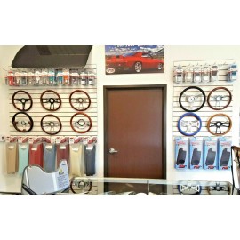 Forever Sharp Polished Billet Steering Wheel Adapter 5/6 Hole for 1995 - 2002 Chevy Trucks