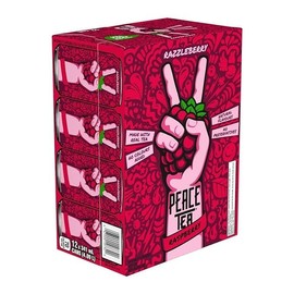 Peace Tea Razzleberry – NO Preservatives, Made with Real Tea, and Natural Fruity Flavor - Pack of 12 Iced Tea Cans, 341 mL/11.5 fl. oz (Shipped from Canada)