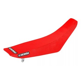 Enjoy MFG 2004-2012 HONDA CRF 80 100 SEAT COVER by Enjoy MFG ALL RED FULL GRIPPER #138