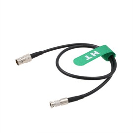 HangTon 6G SDI Video Cable HD Micro BNC to BNC Female Adapter for Blackmagic Video Assist 5 Inch Monitor (30)