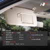 A-Premium Driver Left Side Sun Visor Compatible with Nissan Murano