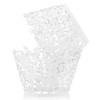NANJIL Paper Cupcake Wrappers 50pcs/Pack, White Lace, Recyclable, for Wedding,