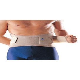 OPPO Sacro Lumbar Back Support – Medium | Adjustable Lower Back Brace with Flexible Stays & Extra Straps for Stability | Breathable Neoprene with Cotton Lining