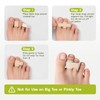 Bukihome Hammer Toe Straightener - 8 Pack Toe Corrector Splints