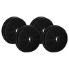 vhbw 4 x Activated Carbon Filters Compatible with Beko BNO