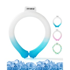2024 Newest 28℃ Neck Cooler, Germany PCM Material Cool Neck Ring, Leak Proof Neck Cooler Ice Ring, Long Efficiency Cooling Neck Cooler Ice Ring, Exclusive Condensing Material Patent Suitable for