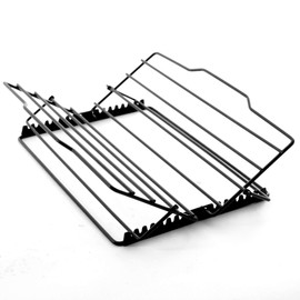 Norpro Nonstick Adjustable Roasting Rack Heavy Duty | Adjust to 7 positions | 2-Count