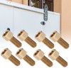 50Pcs Cap Hex Socket Screw Copper Fastener Hardware Tools Industrial