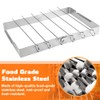 KARBAG Barbecue Skewers and Rack Set, BBQ Kebab Rack Stainless
