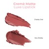 MCOBEAUTY CREME MATTE LUXE LIPSTICK - CHEEKY CHAT, #MCW373 MCOBEAUTY