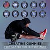 GYMMIES Creatine Monohydrate Gummies - Muscle Growth, Performance, Endurance -