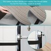 Flat Under Carpet Extension Cord with Flat Wall Plug, 3FT