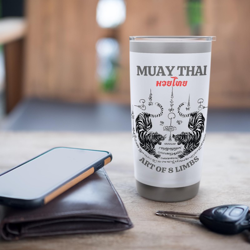 Sak Yant Twin Tiger - Muay Thai Magical Tattoo Strength