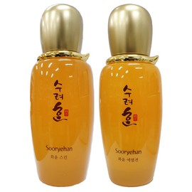 beautiful Sooryehan Hwayun Skin 80ml + Emulsion 80ml, 1 set / 수려한 화윤 스킨 80ml + 에멀전 80ml, 1개