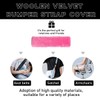 povtii 2PCS Car Seat Belt Cover Pad, Soft Auto Seatbelt