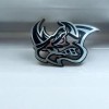 Emblem Badge Rhino Badges Emblem Red Eye Car/Truck,(2) BADGES, Fender