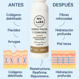 Suero Reafirmante Facial Y Corporal Colágeno 120ml Nulabs