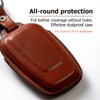 Smyfob Compatible with Toyota Key Fob Cover 3 buttons car