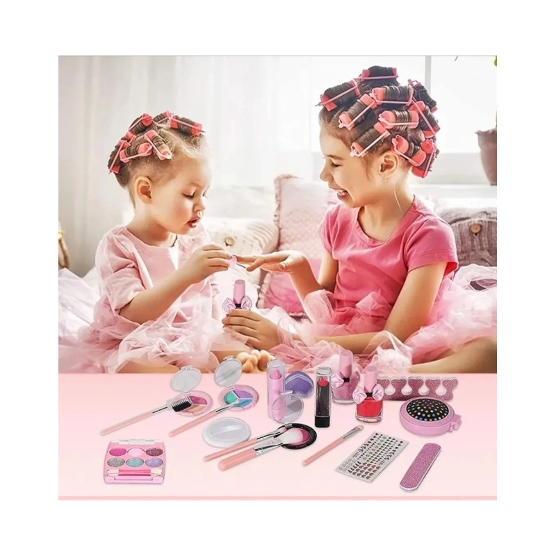 Juguete de Maquillaje Malubero Cosmético Manicure Malu1359 21 Piezas