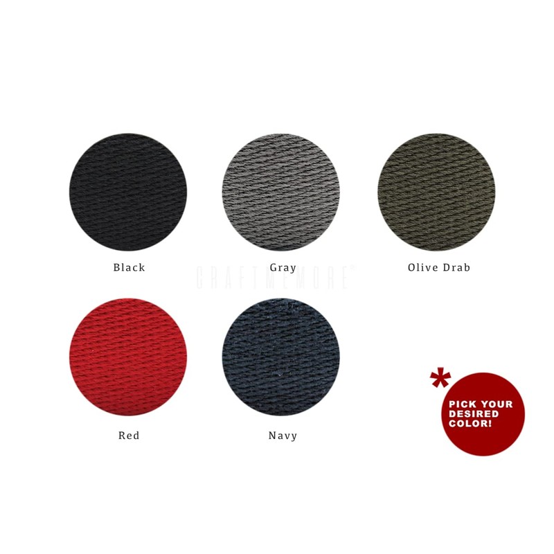 CRAFTMEMORE Heavy Cotton Webbing - Straps for Arts and Crafts,