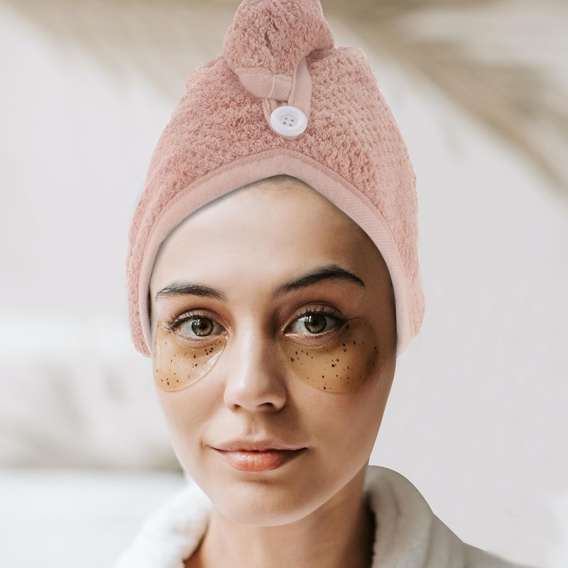 Beaupretty 2 Piezas Toalla Turbante de Microfibra para Secar el