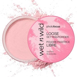 Wet n Wild Photo Focus Polvo Traslúcido Suelto, Acabado Suave, Vegano, Sin Parabenos, Efecto Mate, Larga Duración, Fijador de Maquillaje Ligero para Base, Corrector y Rubor, Anti Flash en Fotos, Reduce Brillo
