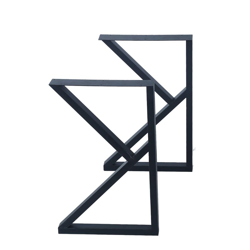 MBQQ 2 Pcs Furniture Legs Rustic Decory K Shape Table