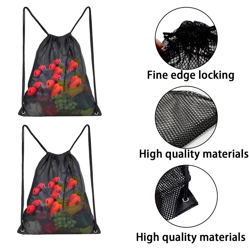 2 Pack Net Bag, Mesh Bags, 35 X 45 Cm