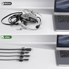 Magnetic Cord Clips, 6 Pack Cord Organizer Holder for Desk