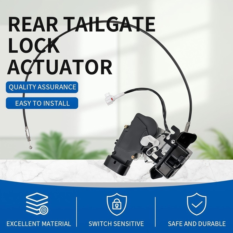Liftgate Lock Actuator Trunk Latch, Compatible with 2001-2007 Toyota Sequoia
