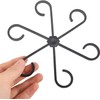 Estacas de Soporte Altura Ajustable Fácil Instalación Juego de 8